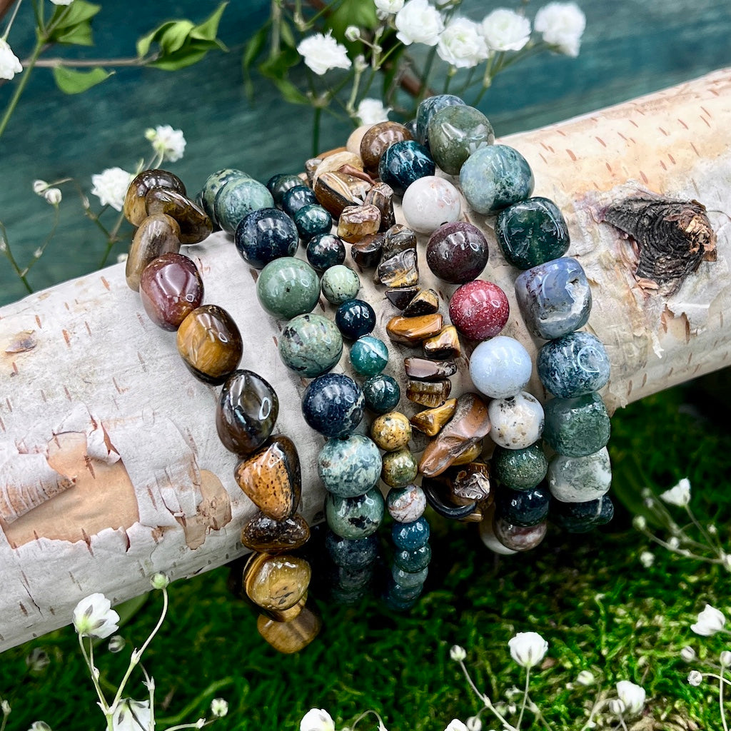 Forest Path Bracelet Set - Harmony Stacks Collection