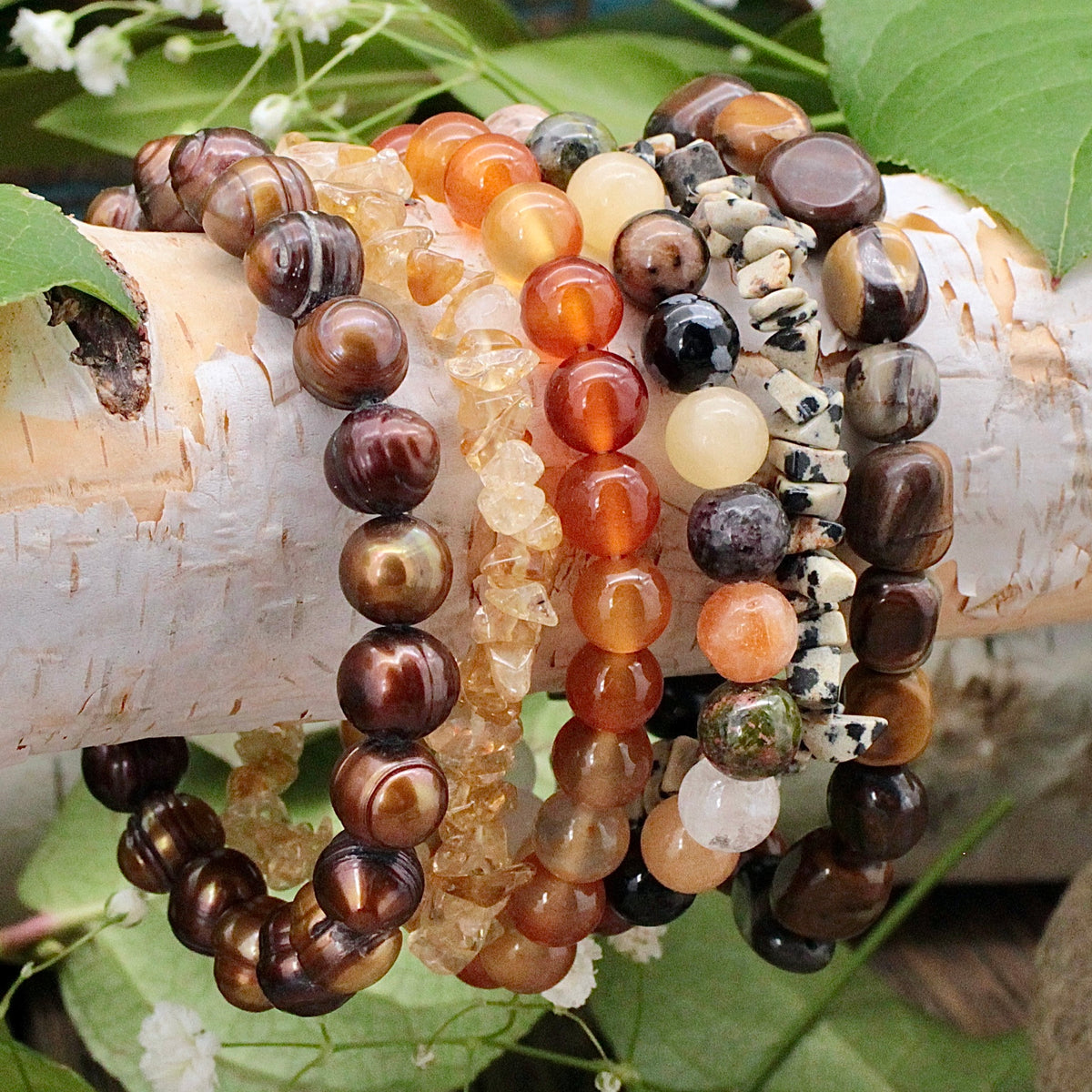 Harvest Joy Bracelet Set - Harmony Stacks Collection