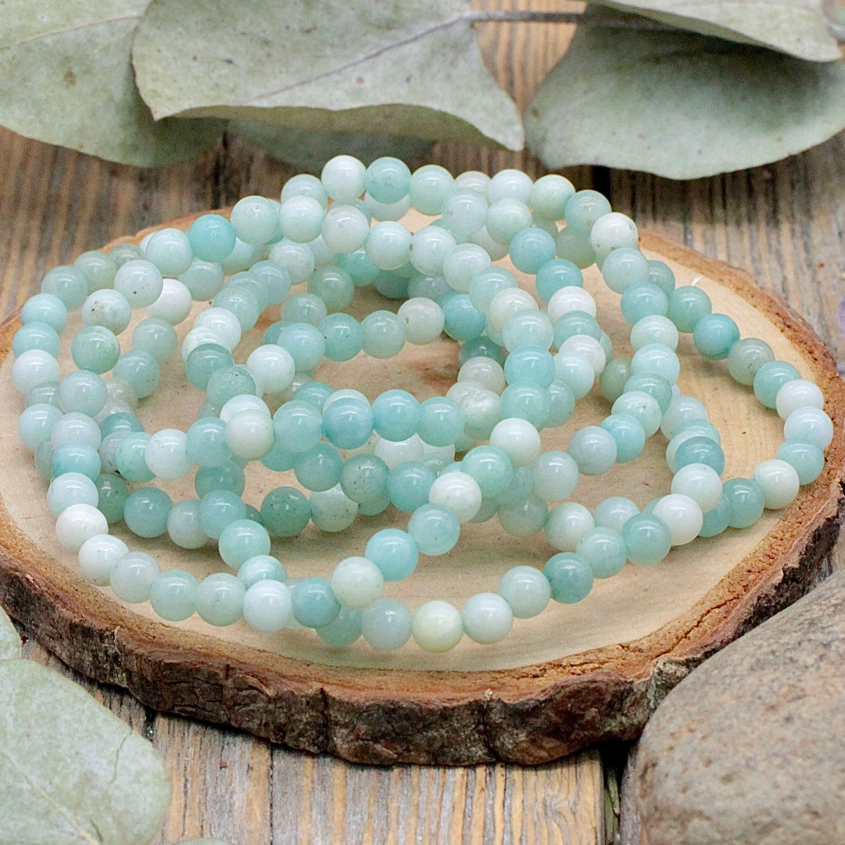 Amazonite Child's Bracelet - 4mm