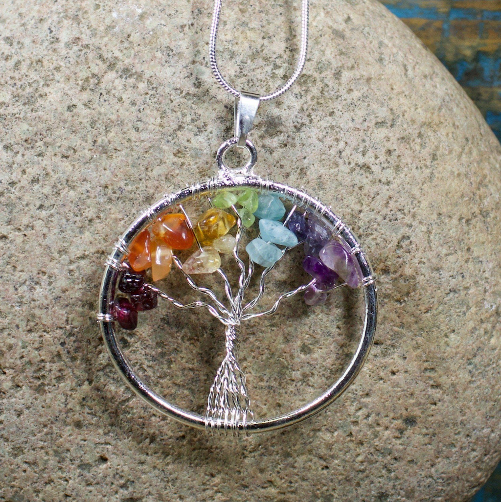 Chakra Tree Of Life Pendant