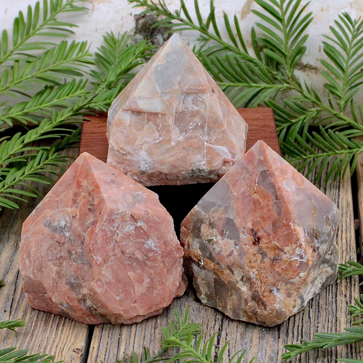 Peach Moonstone Power Point - Small