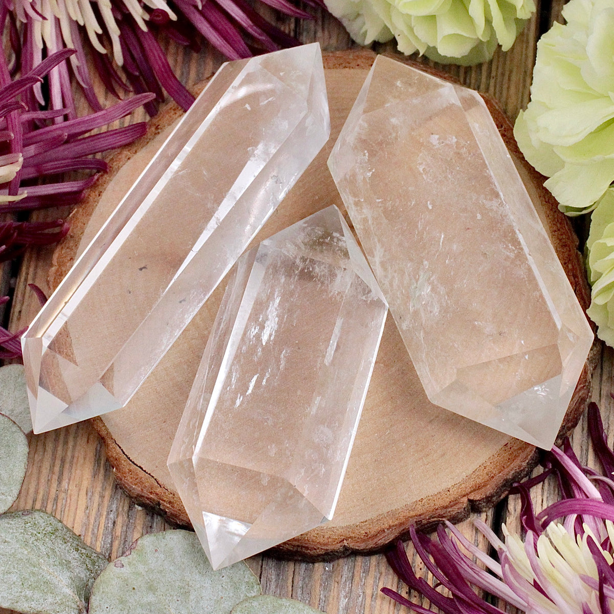 Quartz Double Terminated Wand