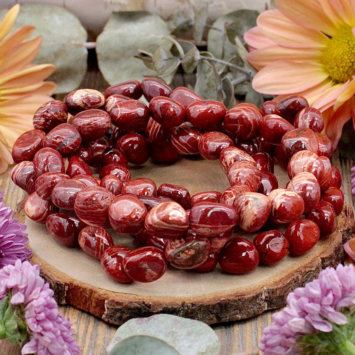 Red Jasper Tumble Bracelet