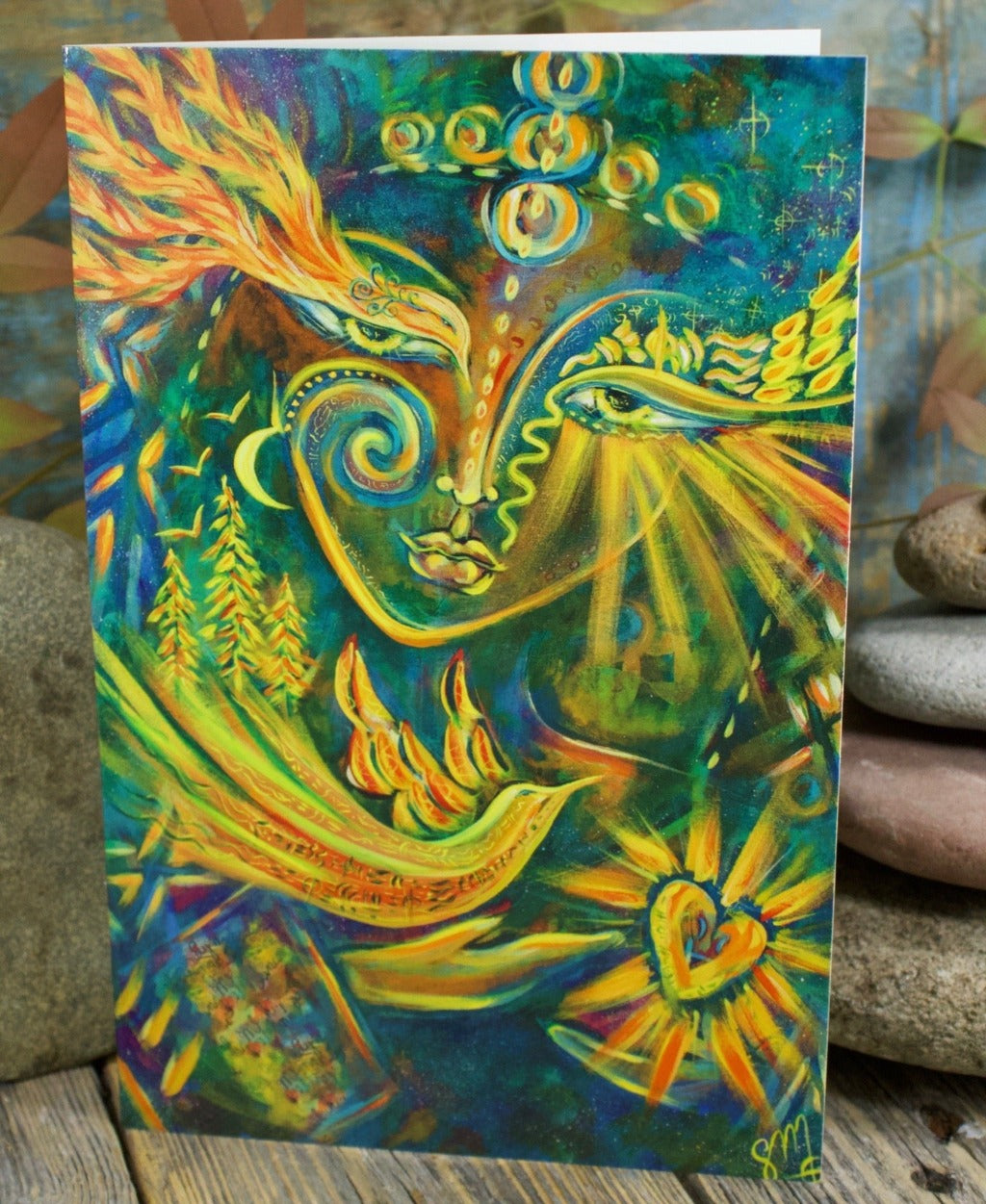 Shine - Blank Greeting Card