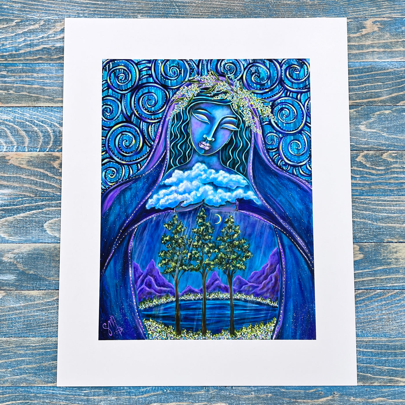 Healing Rains Art Print