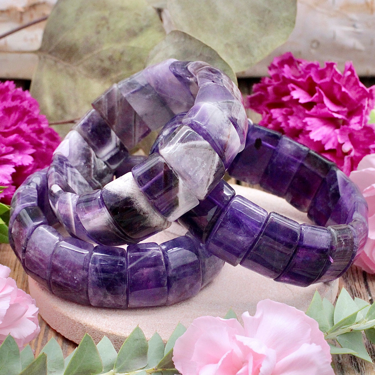 Amethyst Cuff Bracelet