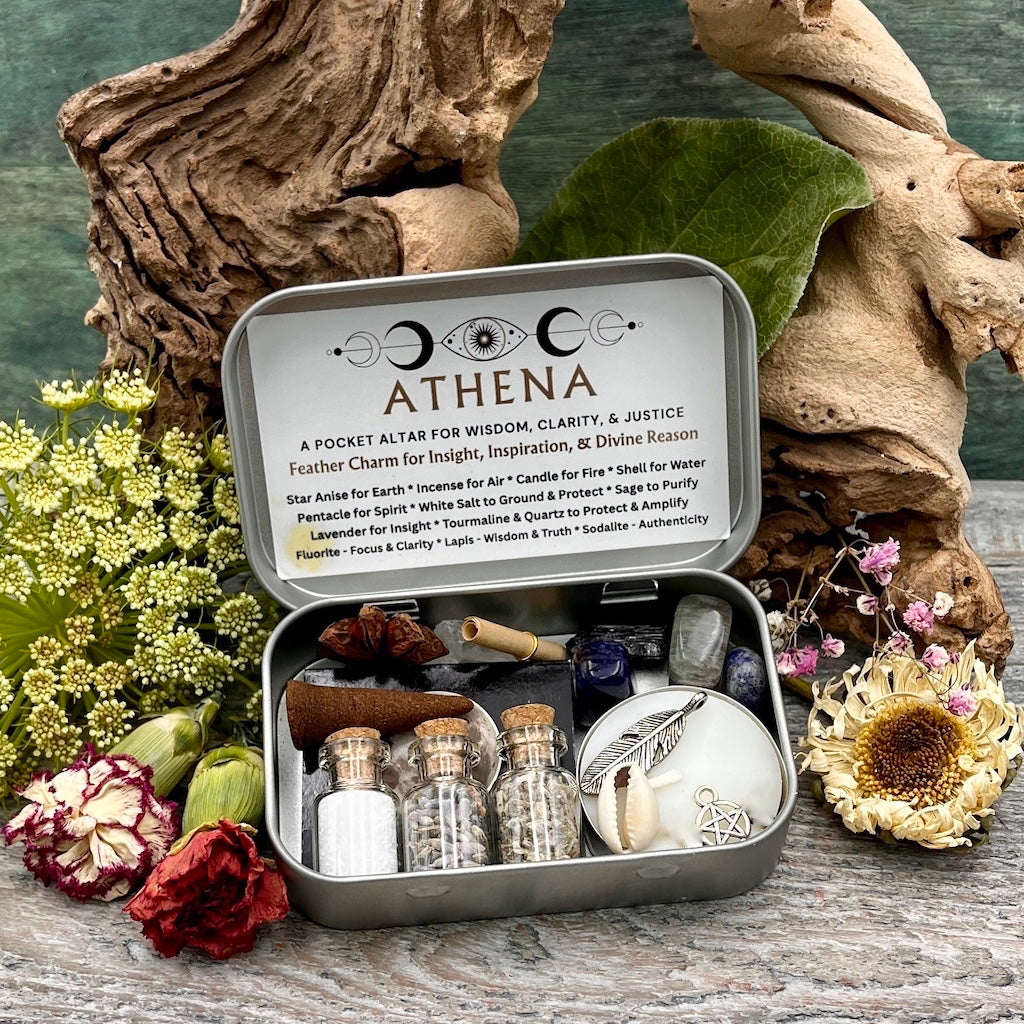 Athena Pocket Altar Tin