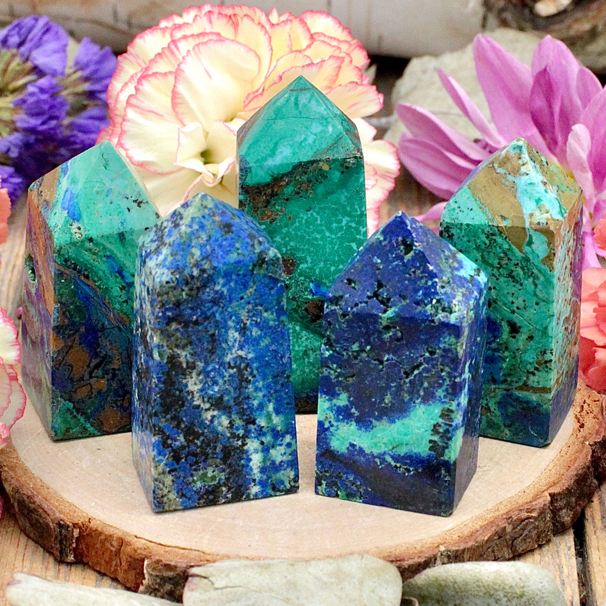 Azurite Mini Obelisk
