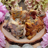 Crazy Lace Agate Dragon