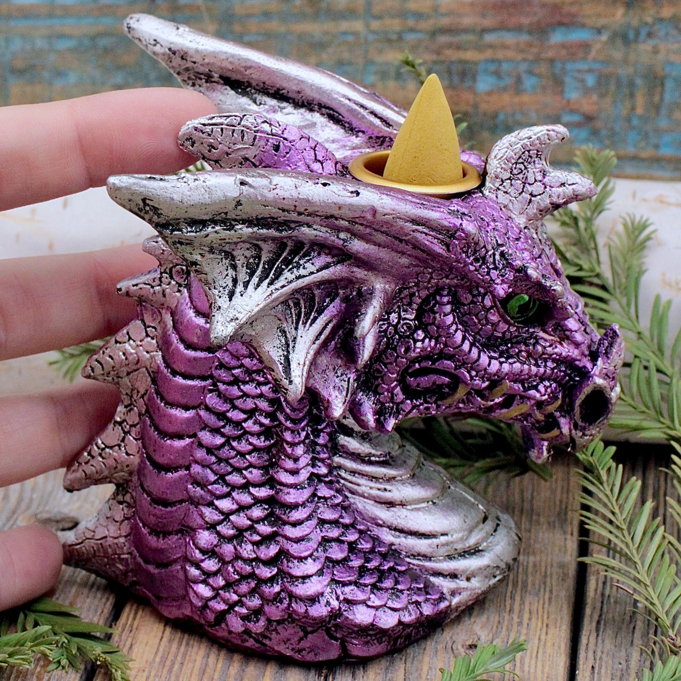 Purple Dragon Backflow Incense Burner