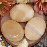 Yellow Calcite Pocket Stone