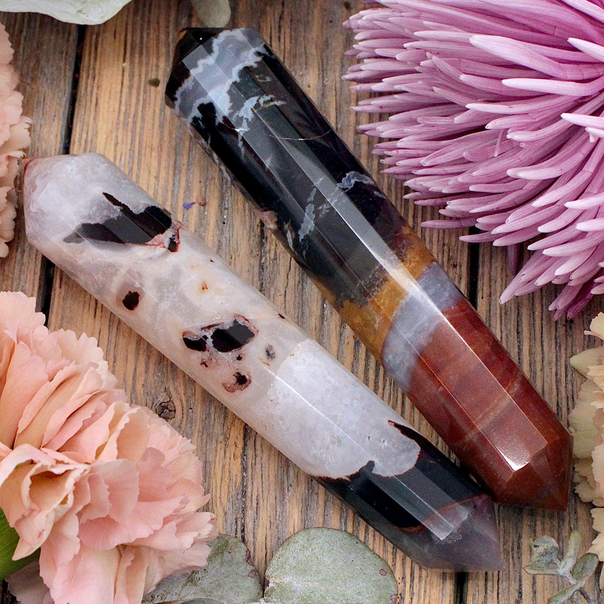 Black Sardonyx Vogel-Style Wand