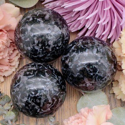 Indigo Gabbro Sphere