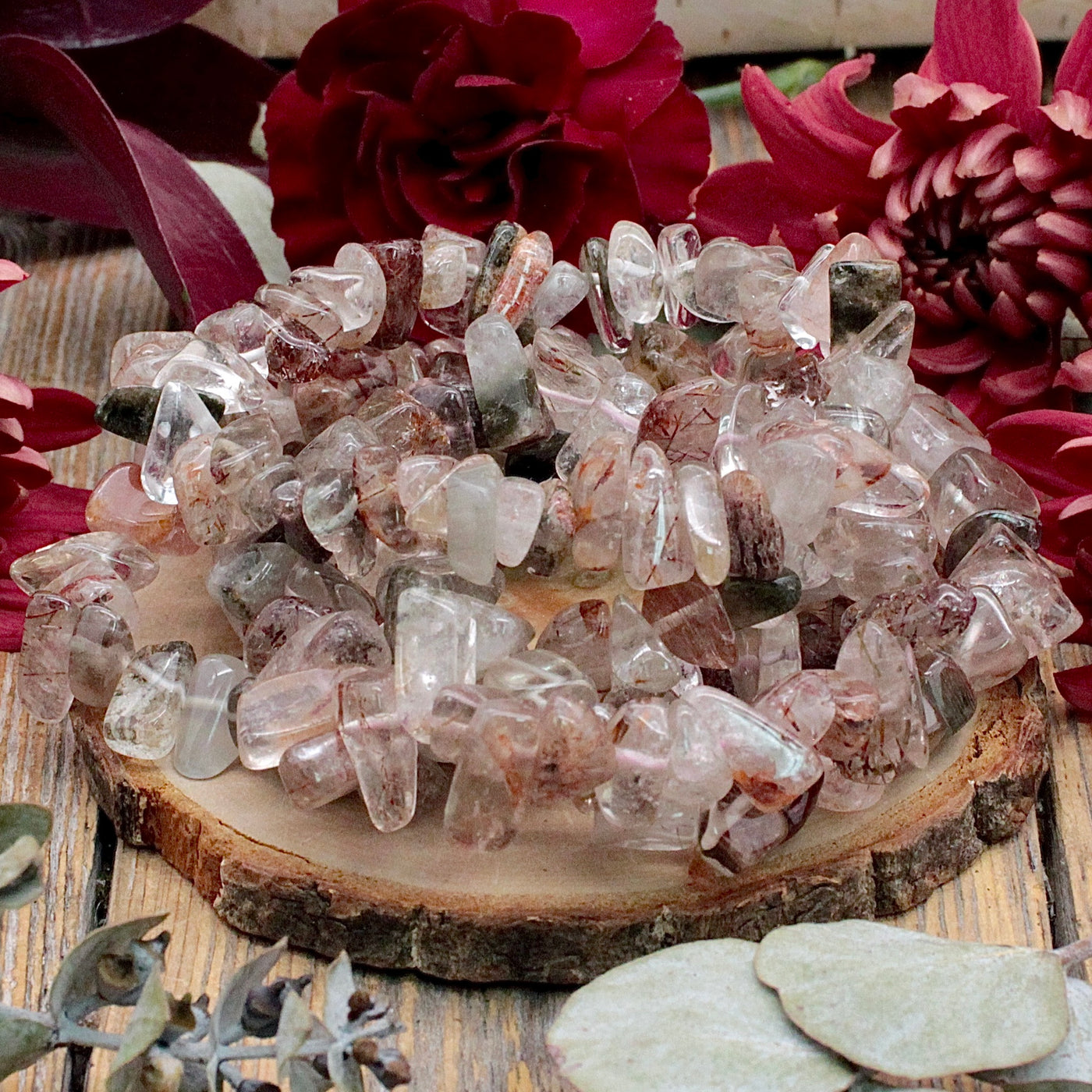 Garden Quartz Chunky Chip Bracelet