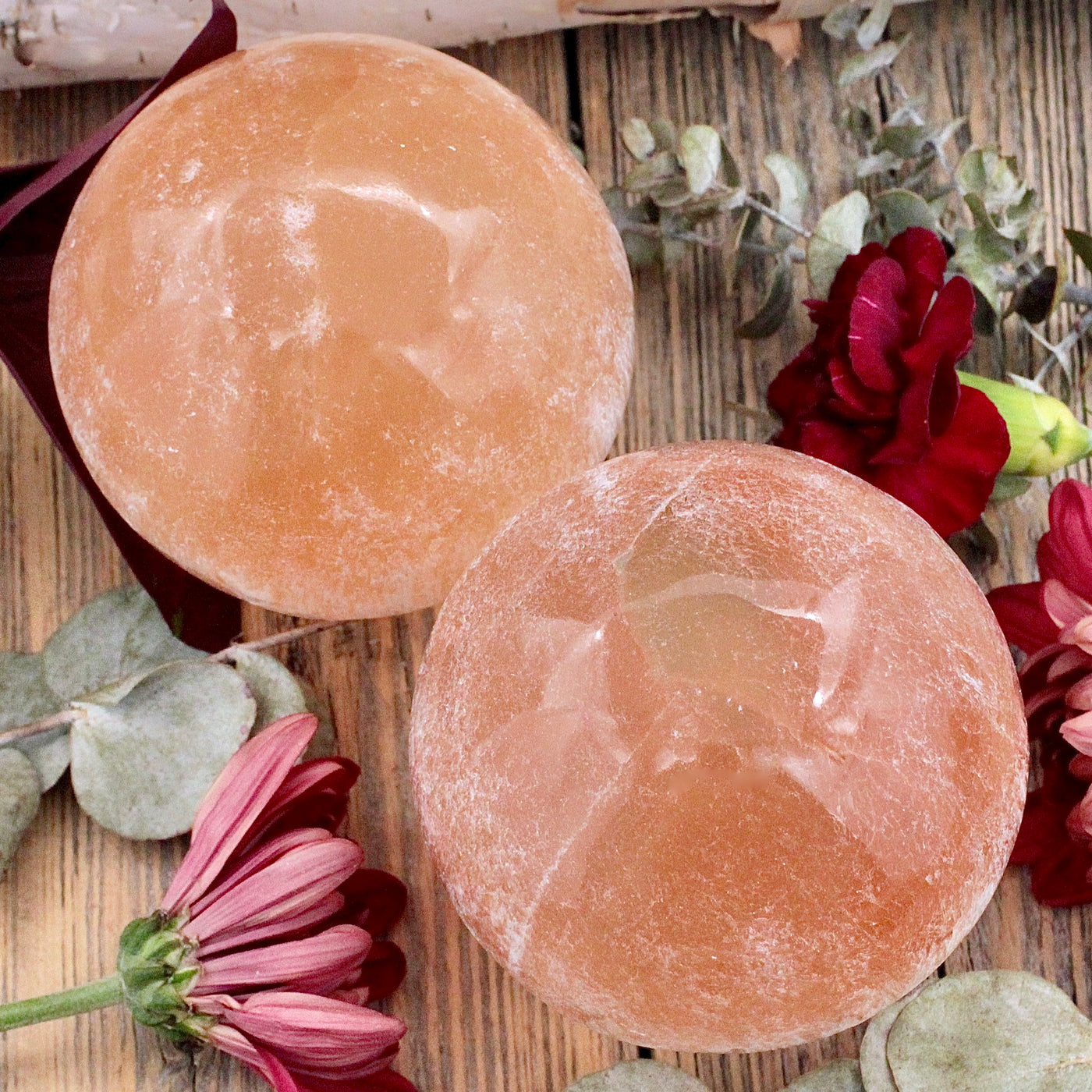 Orange Selenite Sphere
