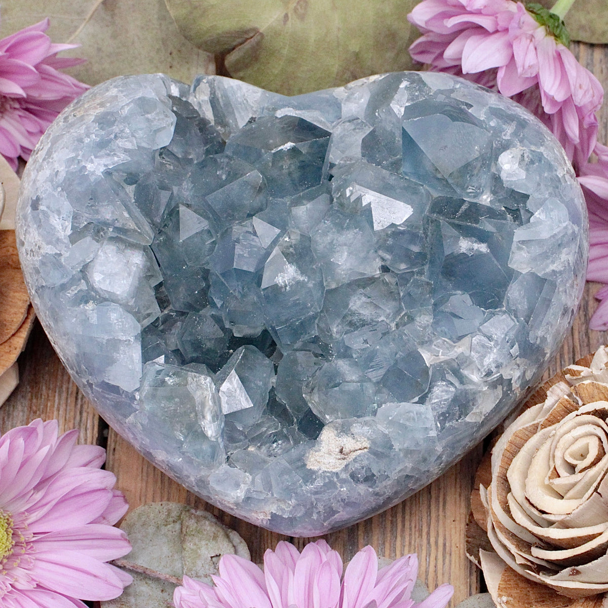Celestite Heart