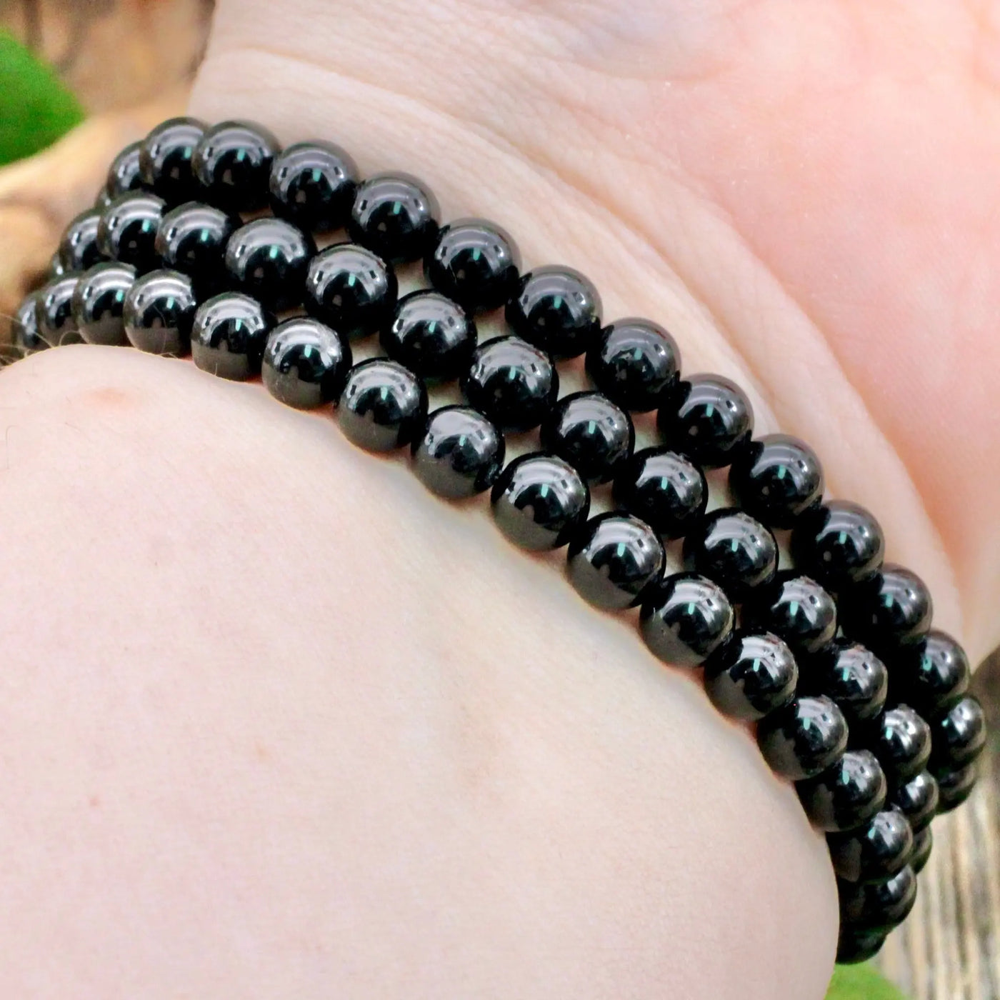 Black Tourmaline Bracelet - 6mm