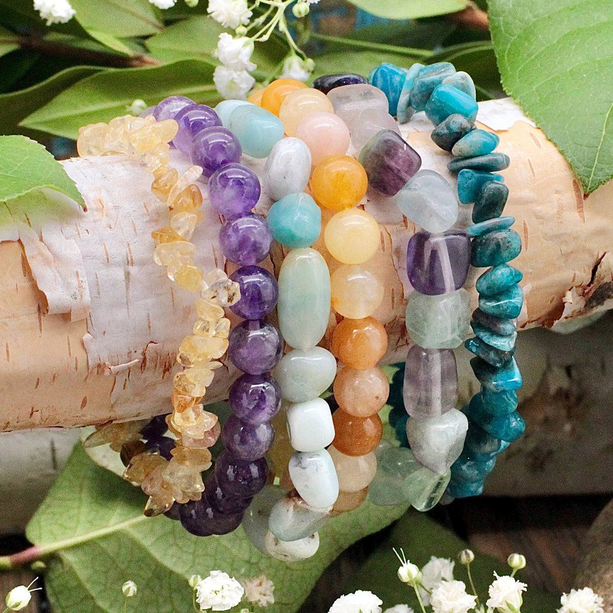 Bright and Beautiful Bracelet Set - Harmony Stacks Collection