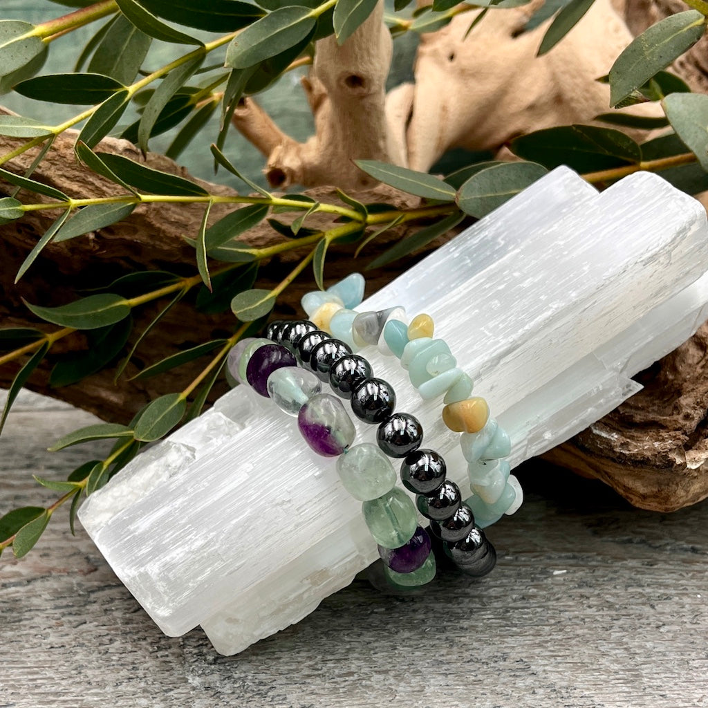 Energy Shield Bracelet Set