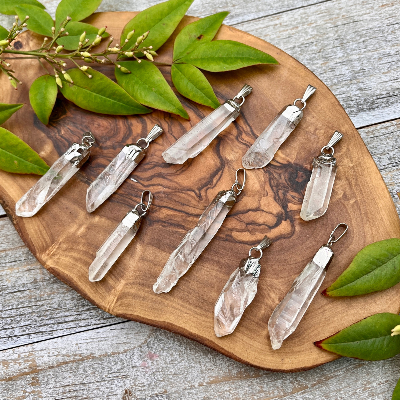 Dainty Quartz Point Pendant