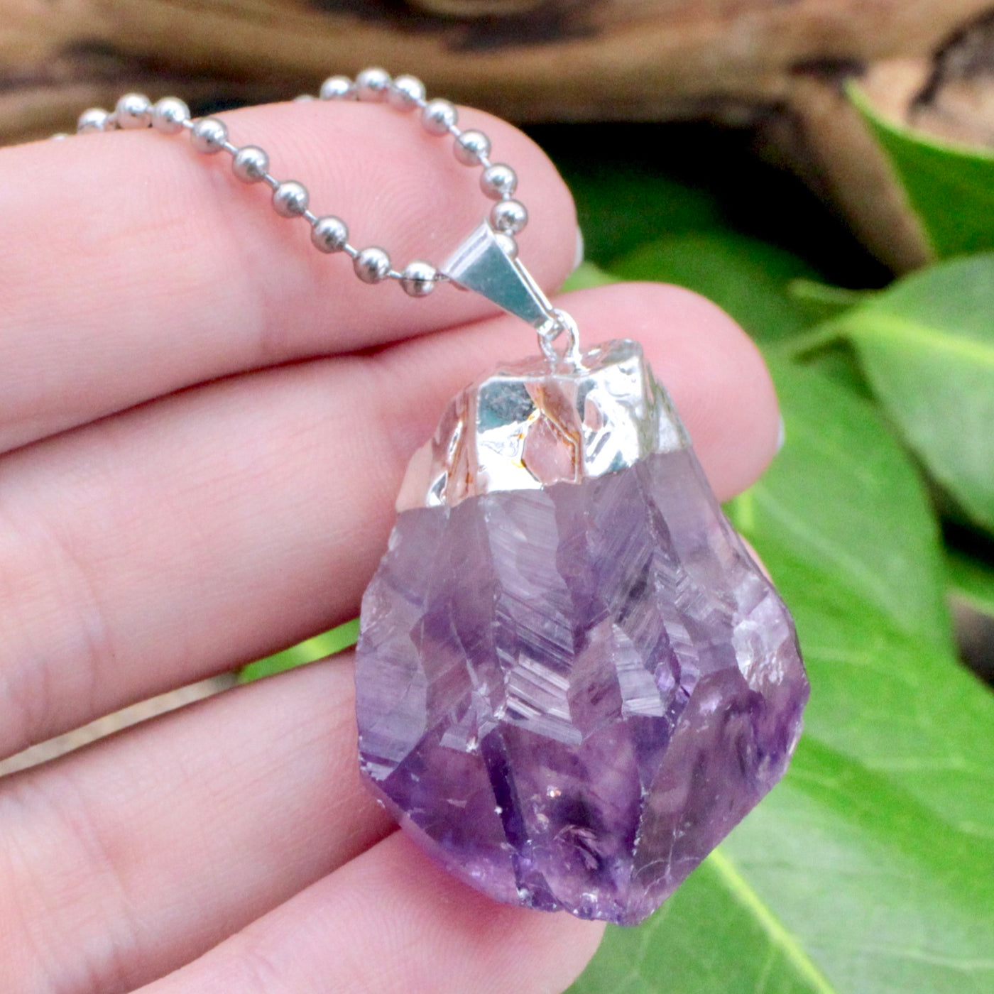 Amethyst Rough Pendant