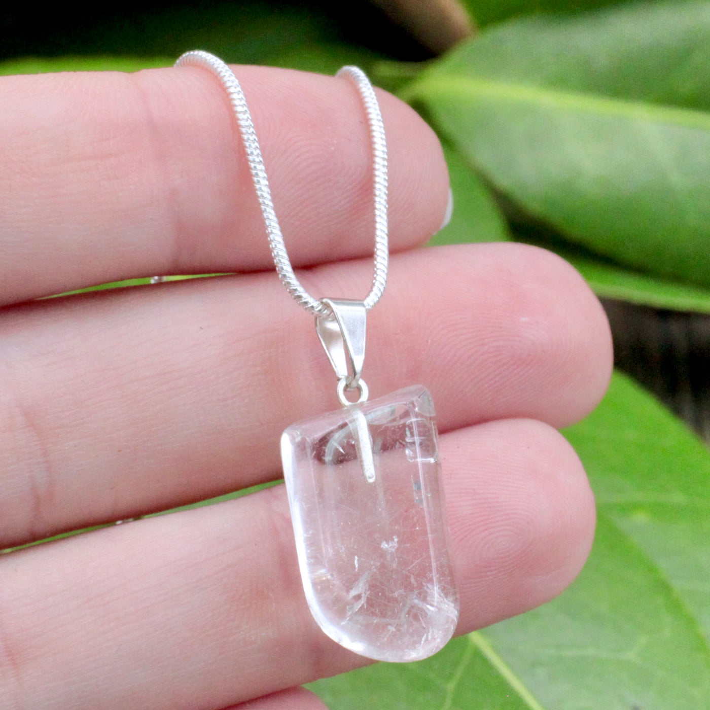 Quartz Tumble Pendant