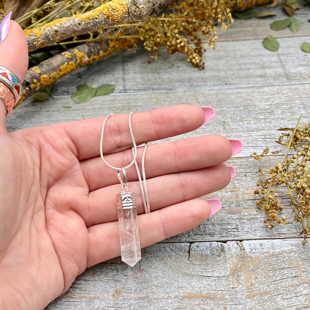 Quartz Point Pendant