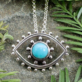 Turquoise Evil Eye Pendant