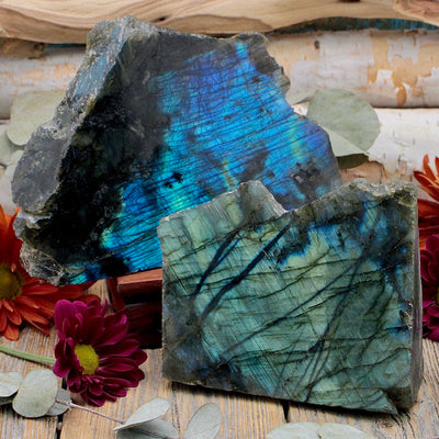 Labradorite Half Polish D