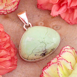 Lemon Chrysoprase Pendant