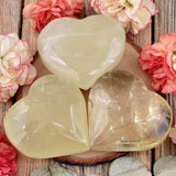 Lemon Quartz Heart