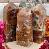 Mosaic Agate Obelisk