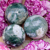 Moss Agate Sphere