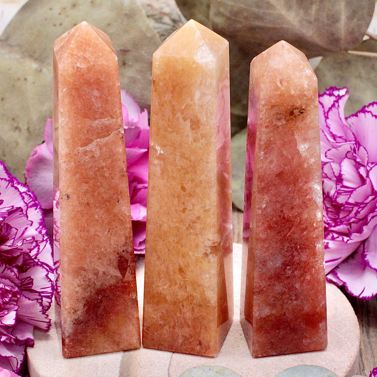 Peach Aventurine Obelisk