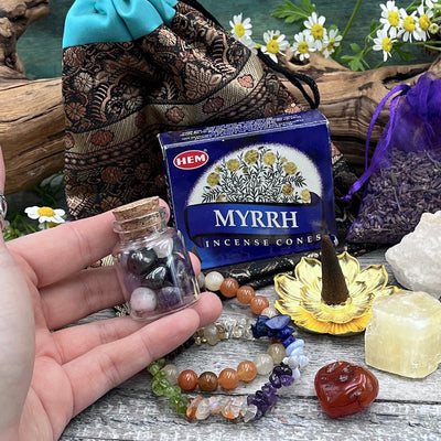 The Radiant Joy Path Crystal Journey Kit hand