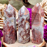 Crazy Lace Agate Tower