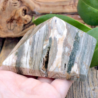 Ocean Jasper Pyramid