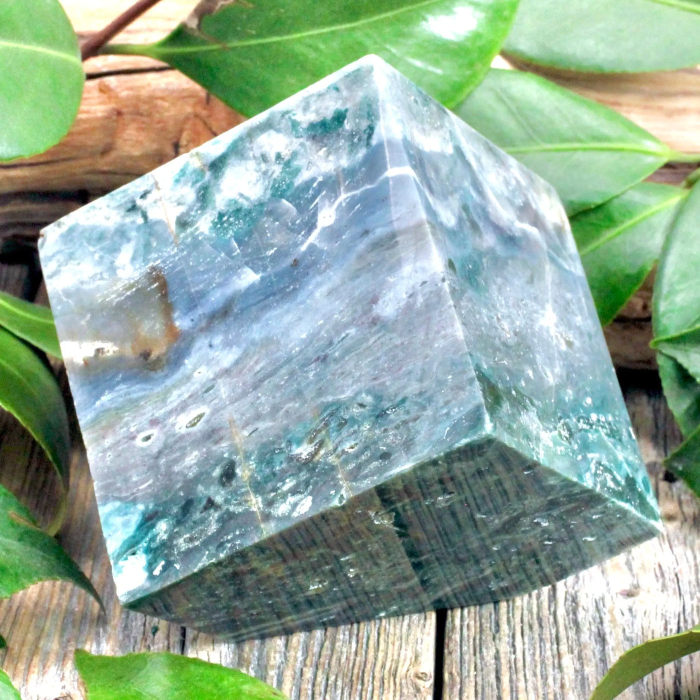 Ocean Jasper Cube