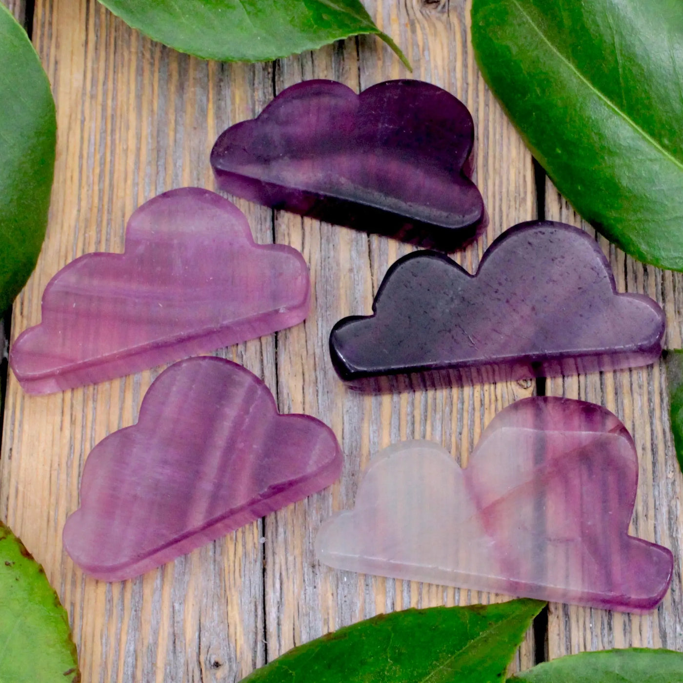 Purple Fluorite Cloud Carving