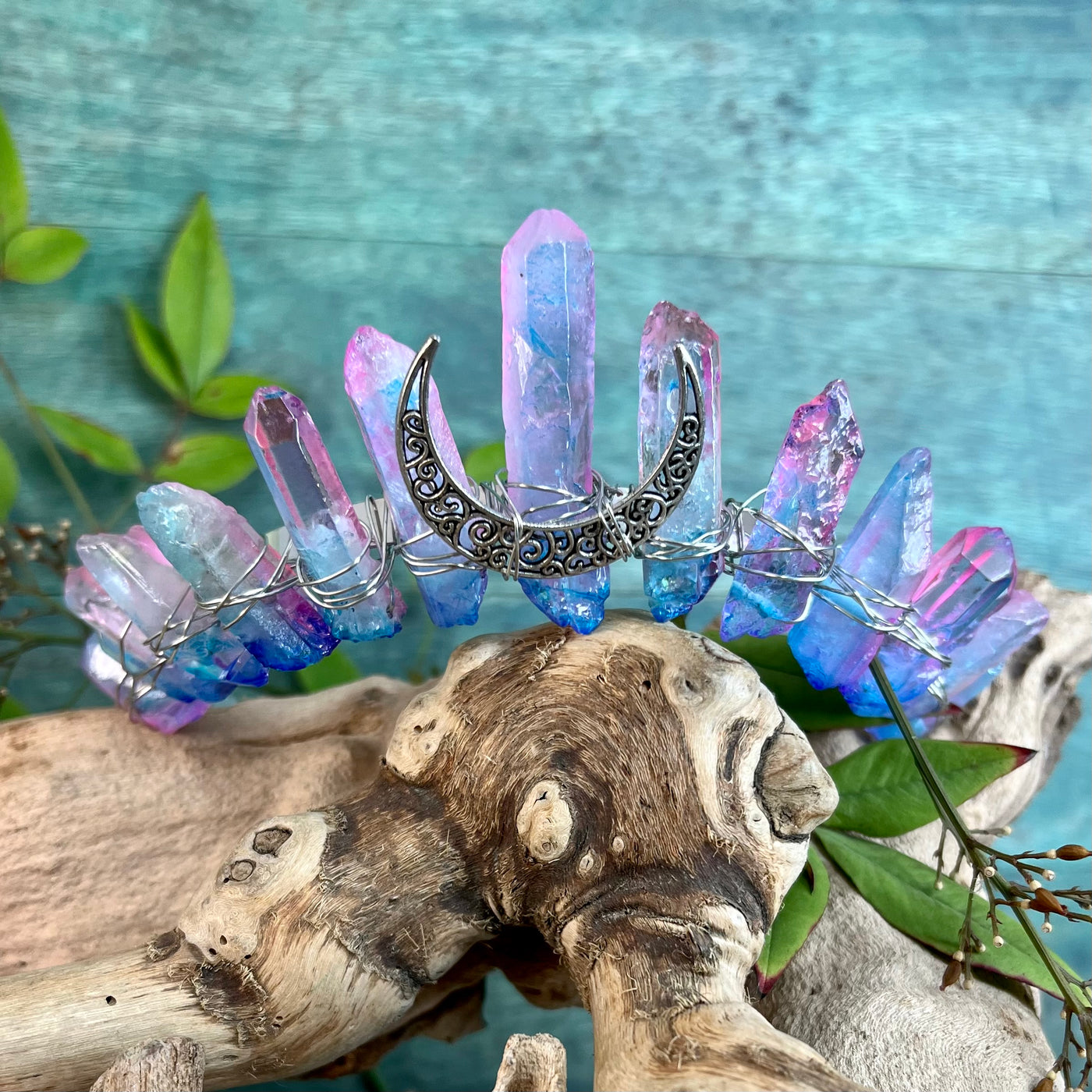 Unicorn Aura Quartz Crown