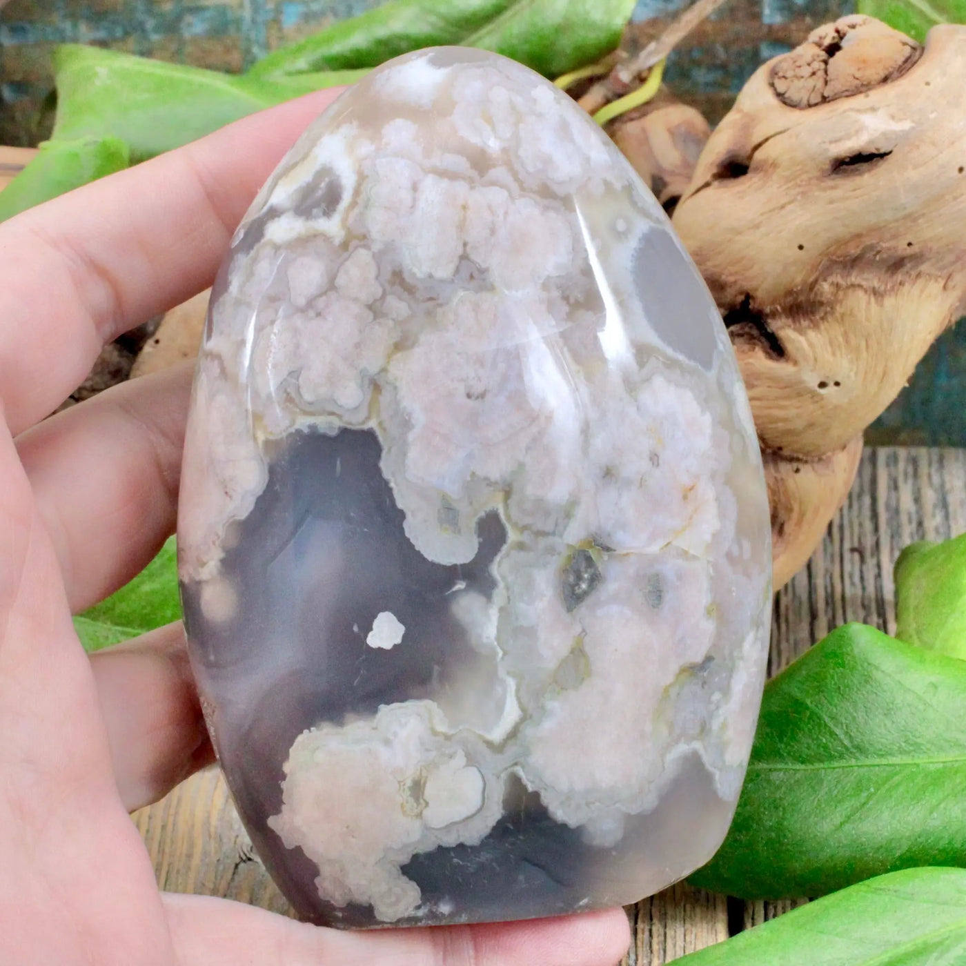 Flower Agate Freeform