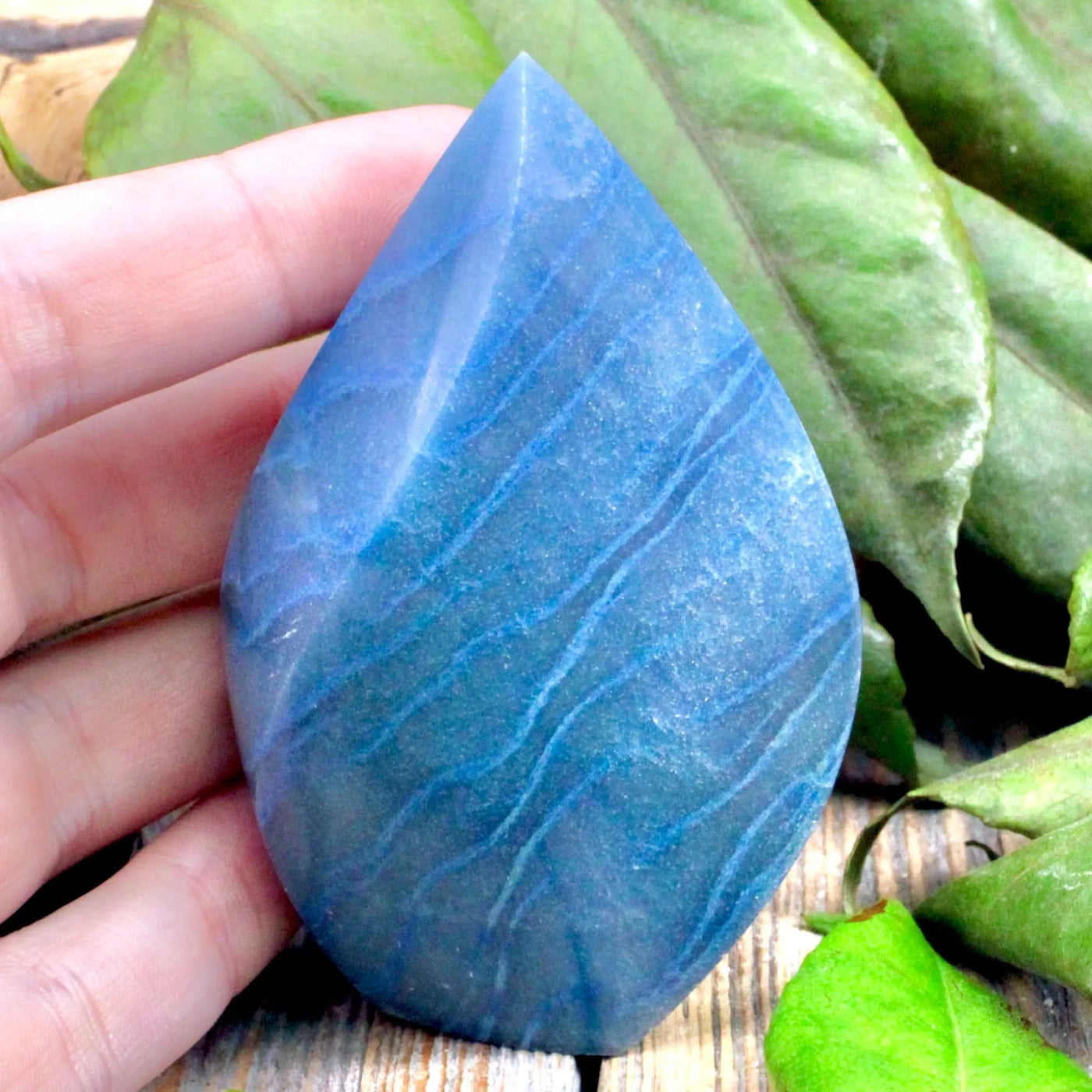 Blue Quartz Flame