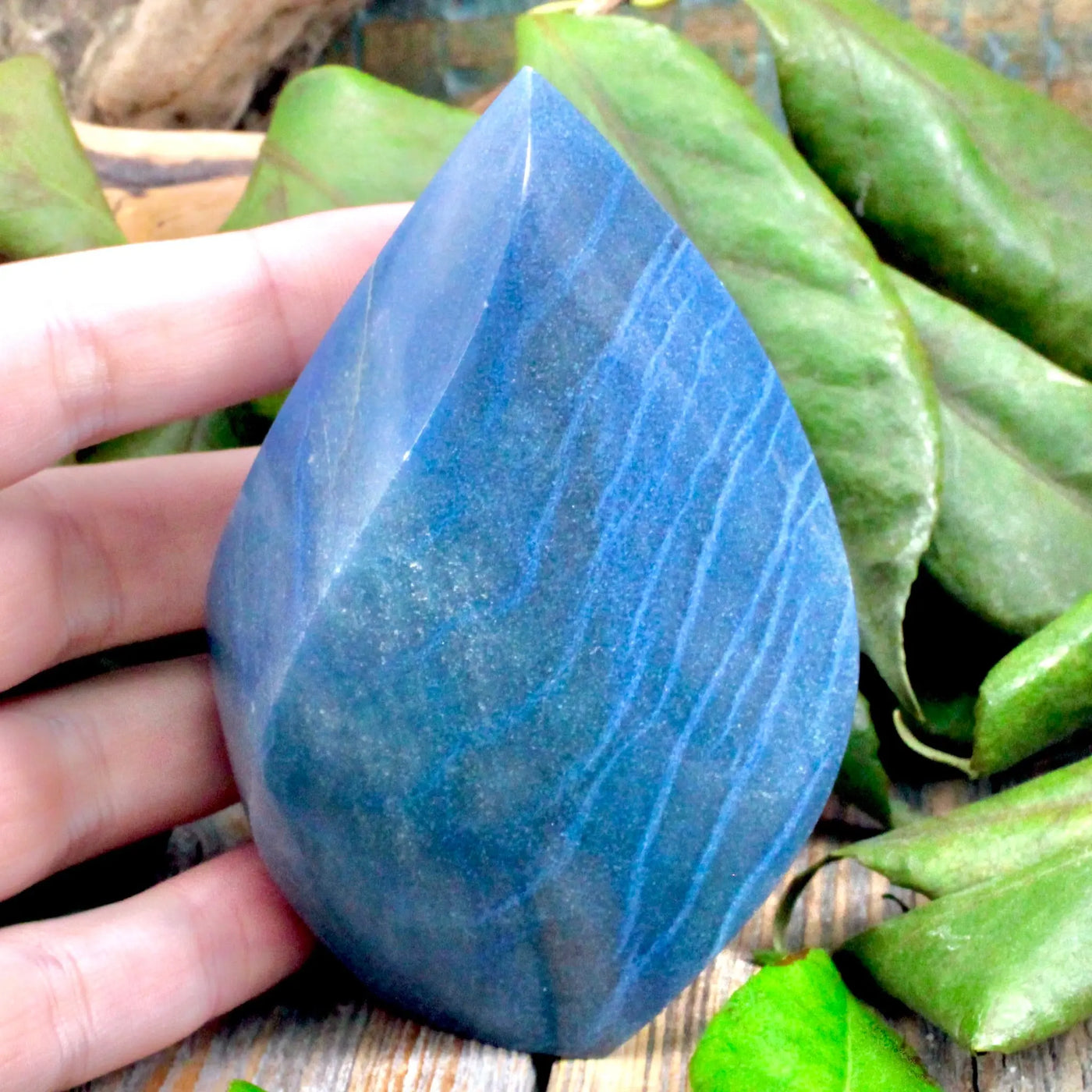 Blue Quartz Flame