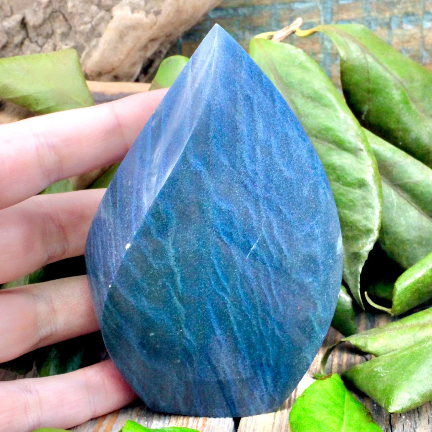 Blue Quartz Flame