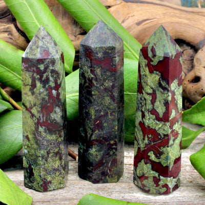 Dragon's Blood Jasper Tower