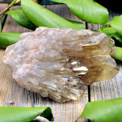 Congo Kundalini Citrine Cluster