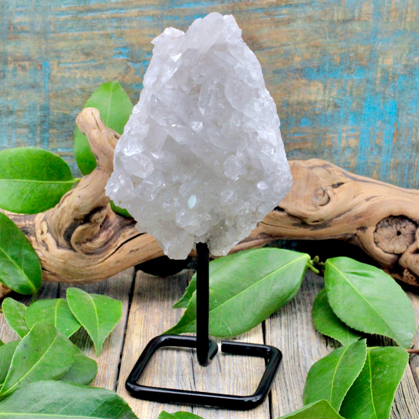 Lemurian Quartz Cluster Pin