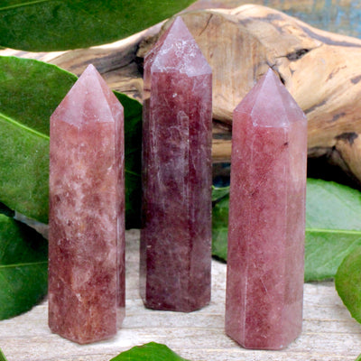 Strawberry Quartz Tower