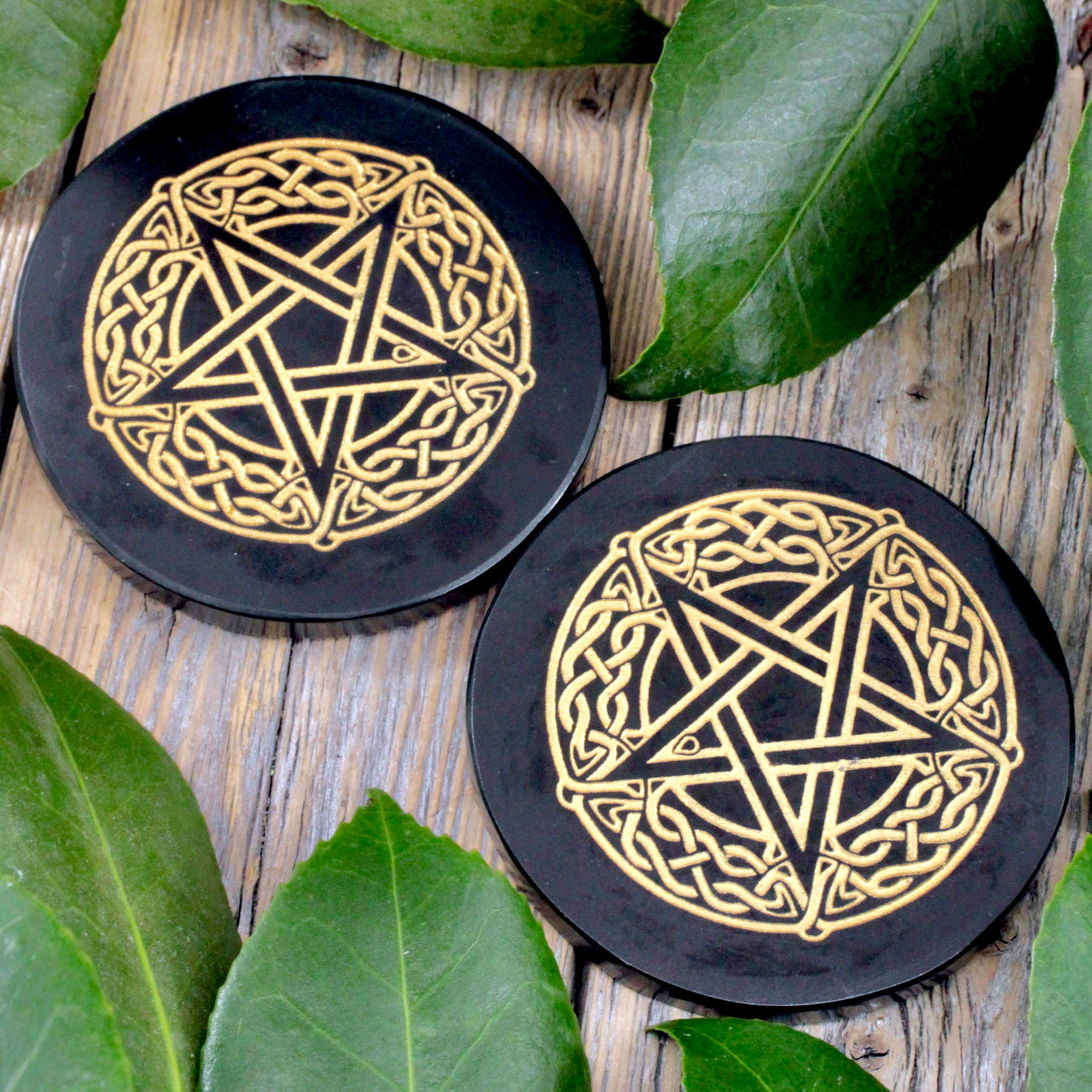 Obsidian Pentacle Charger