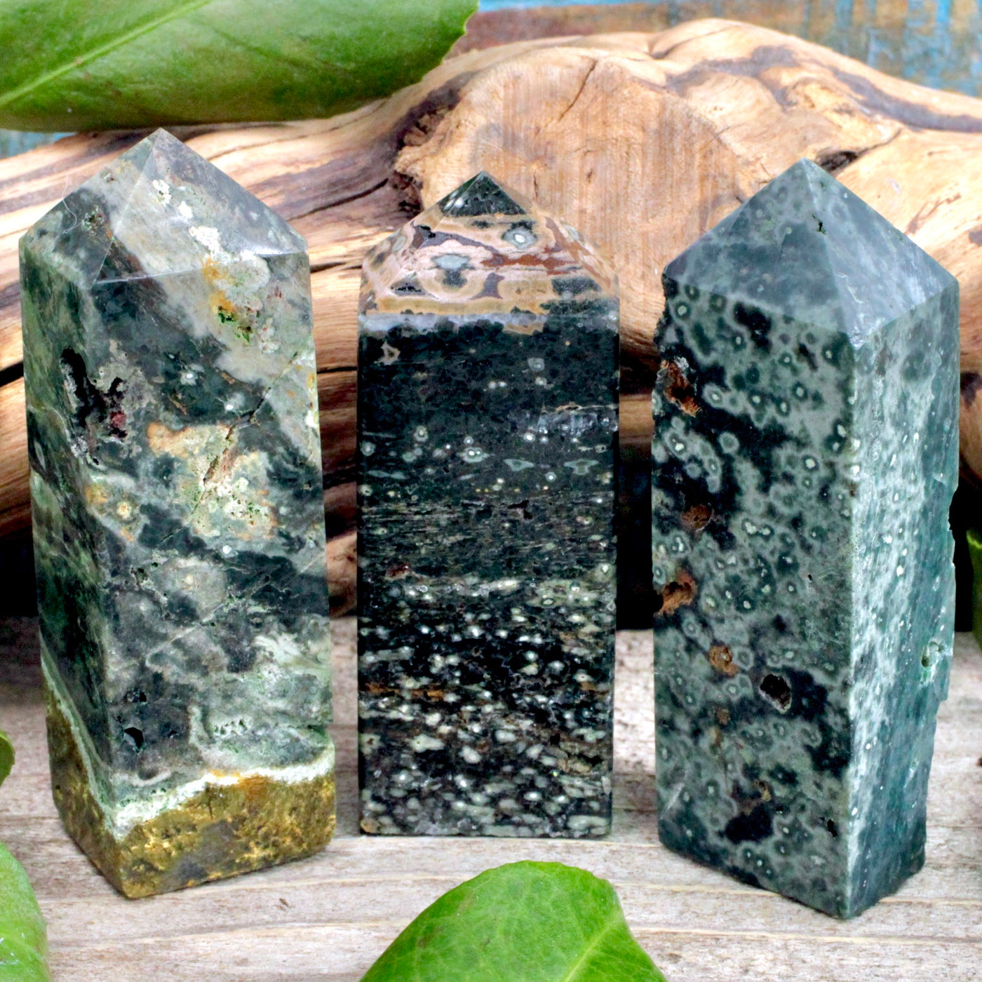 Ocean Jasper Obelisk